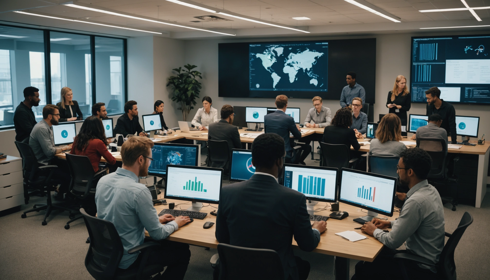 service informatique dans une entreprise